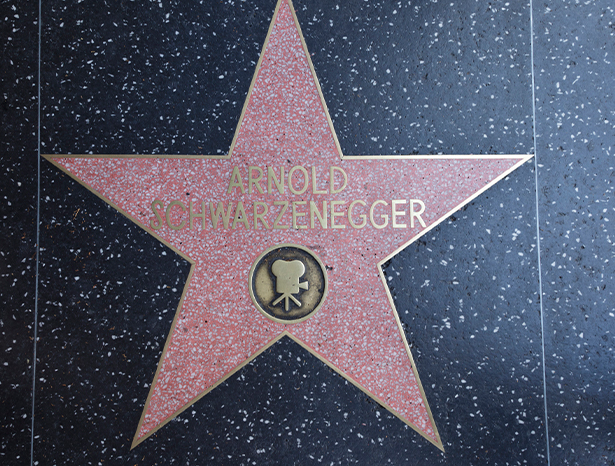 Arnold Schwarzenegger star